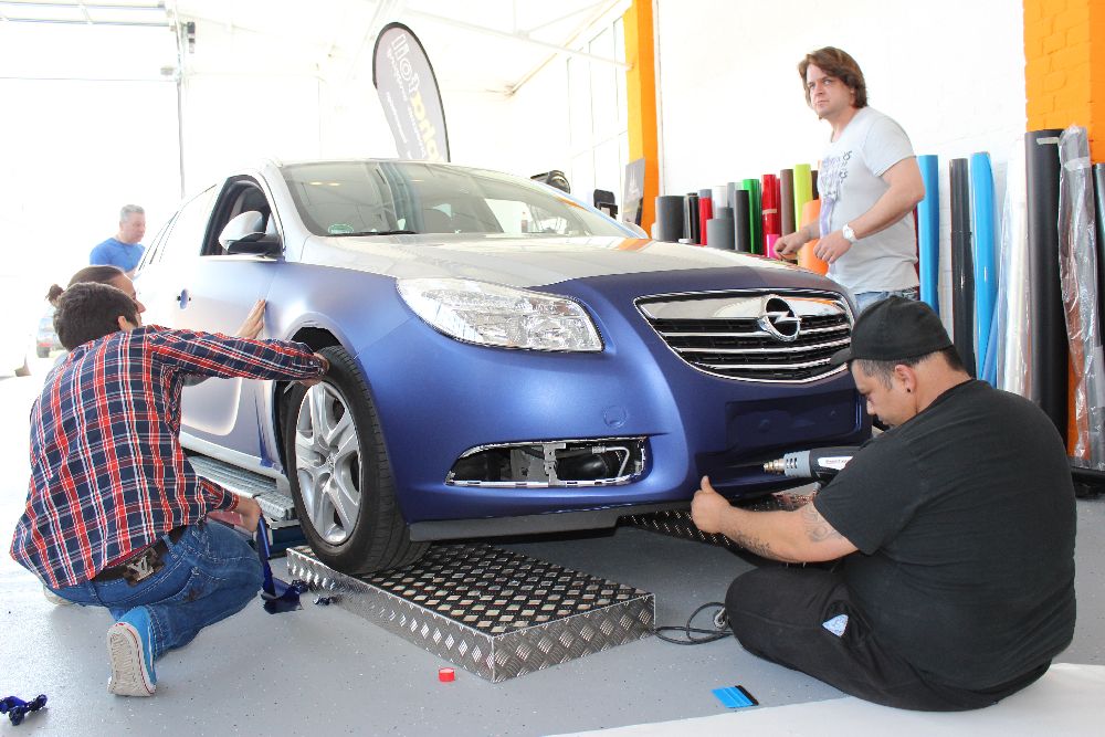 Folieren lernen, Car Wrapping Seminare, Kurse Autofolierung